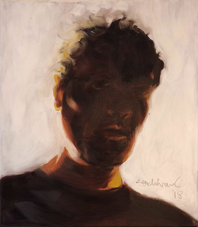 étude en contre-jour